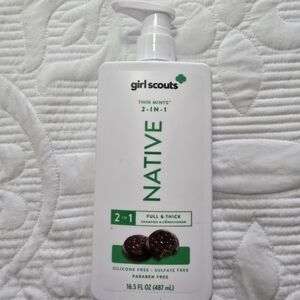 Native Girl Scouts Thin Mints 2-in-1 Shampoo & Conditioner